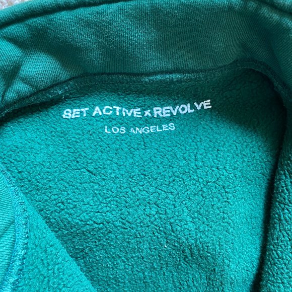 Set Active X REVOLVE Half Zip Sweatshirt - Garden - Picture 3 of 5